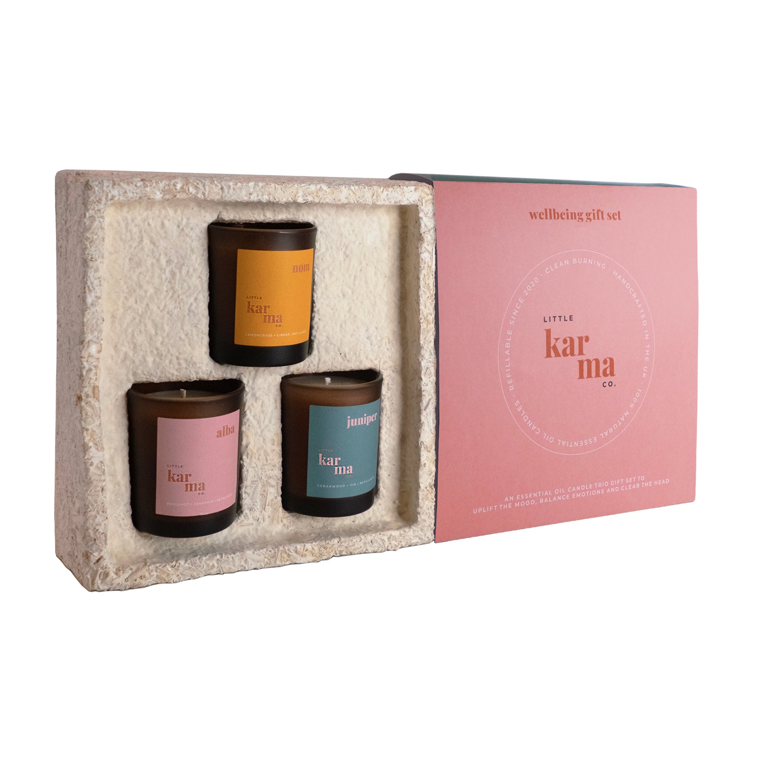 Wellbeing Refillable Candle Gift Set